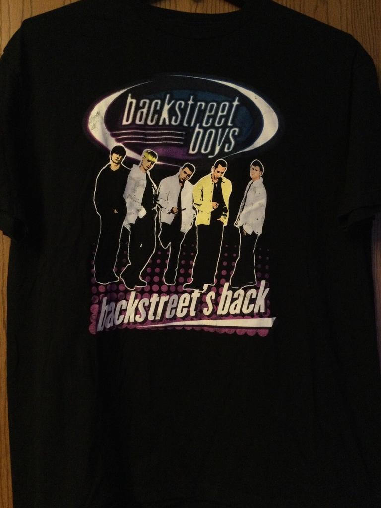 Backstreet Boys - “Backstreet’s Back” - Black Shirt - XL