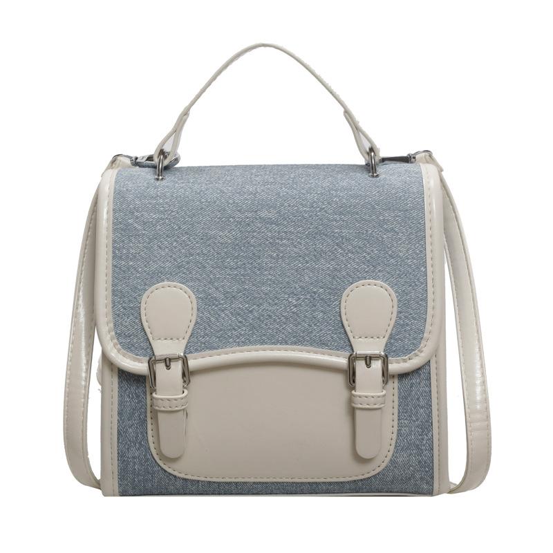Student Class Backpack Women's Fashion Oblique Span Women's Bag