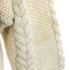 OLD Long Sleeve Fisherman Sweater Ivory Knit Cable Knit Women Used