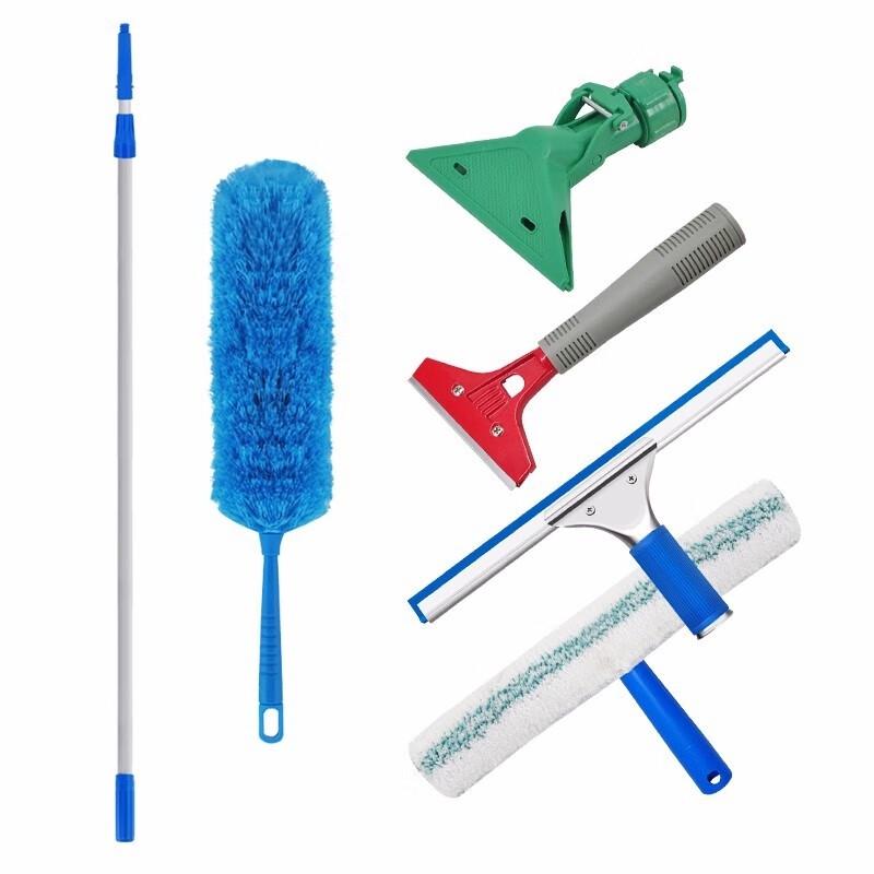 JINGRUIXIANG Telescopic Window Scraper & Glass Cleaner Set