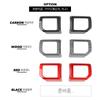 For Kia PV5 2026 2026 Car Turning Carbon Fiber Steering Wheel Trim Cover Automobile Interior Accessories