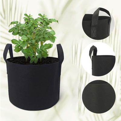 Planting Bag Breathable Good Drainage Felt Cloth Garden Vegetables Fruits Grow Bag