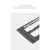 For BMW X5 F15 X6 F16 Make of Alcantara Auto Center Console Air Condition CD Panel Trim  Sticker Car Interior Decor Accessories