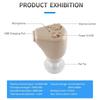 Mini Rechargeable ITE Hearing Aid Invisible High Quality Hearing Amplifier Professional Sound Voice Enhancer