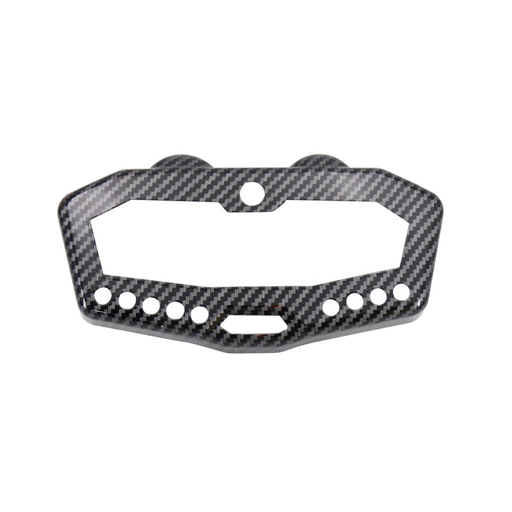 For MT FZ 07 Motorcycle Carbon Fibre Instrument Surround Gauge Panel Cover For Yamaha MT07 FZ07 2014- Tracer 700