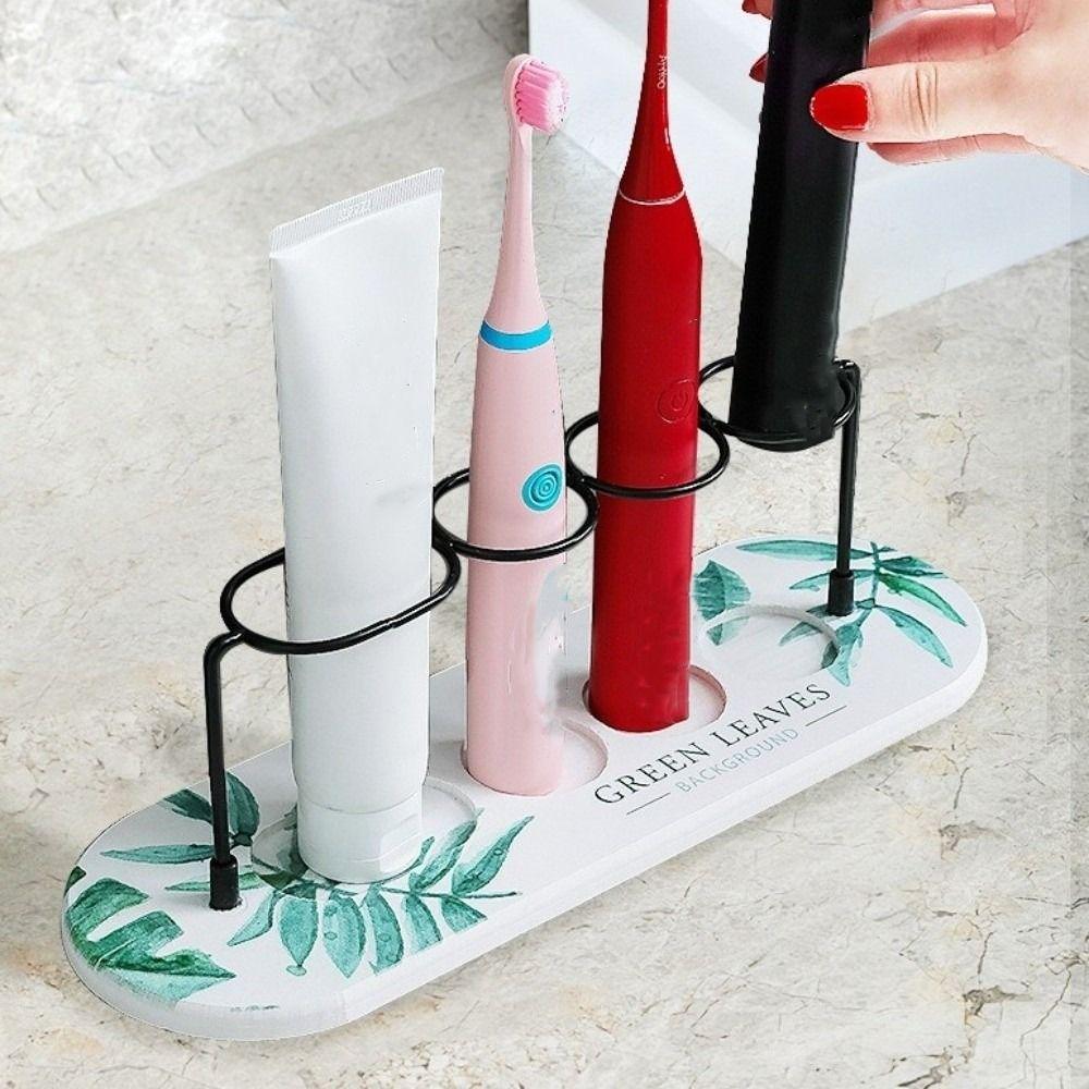 Diatom Earth Toothbrush Storage Rack Long Lasting Toothbrush Holder Makeup Brush Organizer  Travel