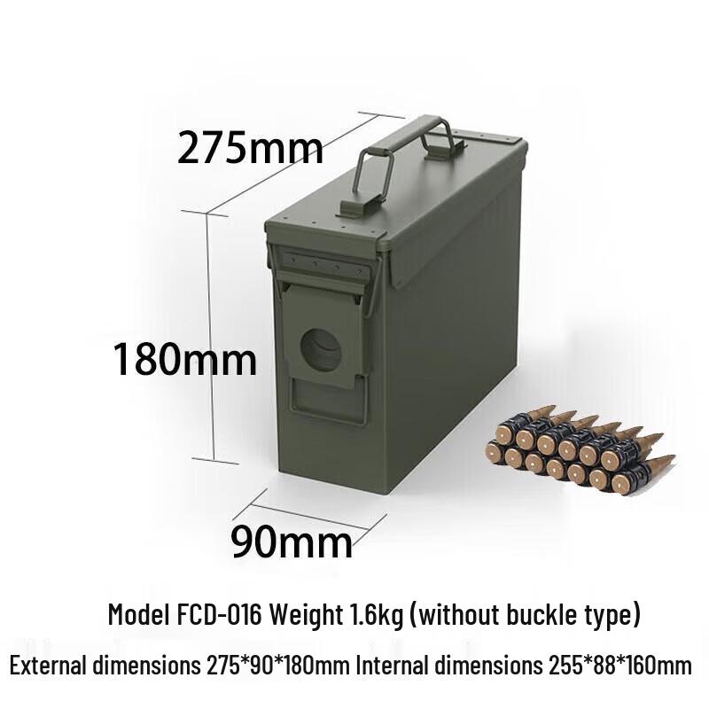Heavy-Duty Lockable Ammunition & Tool Storage Case