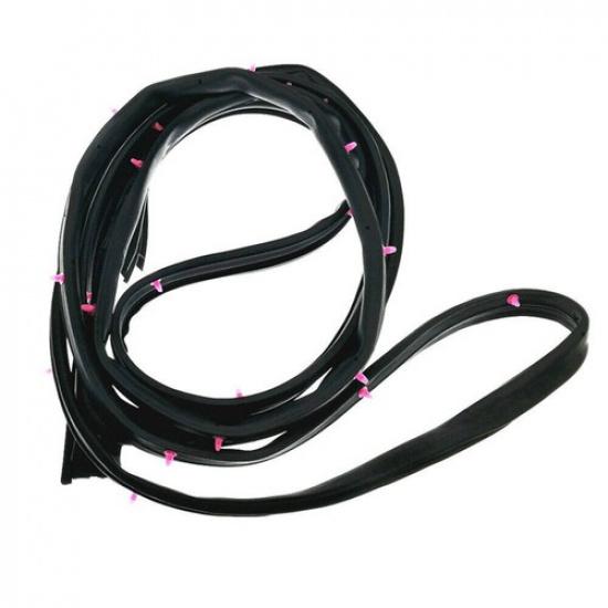 For 03-07 Honda Accord Sedan Door Weatherstrip Strip Seal Rubber Front Left