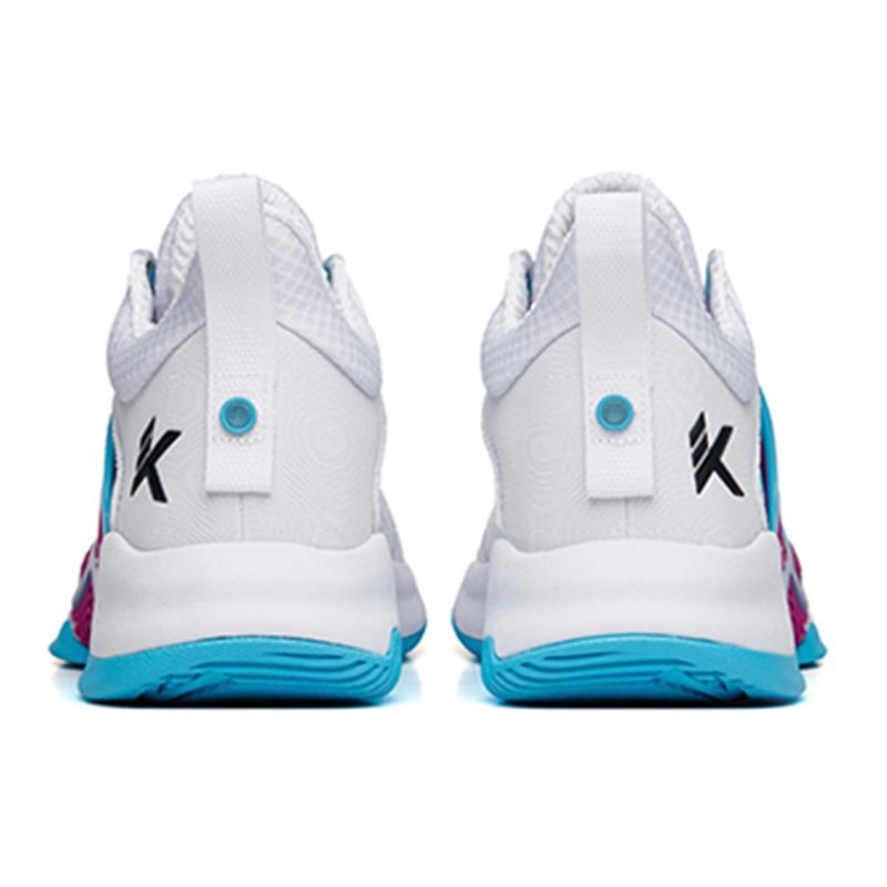 Anta Mountain 1 Breathable Low-Top Performance Basketball Shoes Men's White Blue Purple Sneakers 112221623S-2