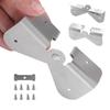 Antypoślizgowe Przedłużenie Rynny Zawias Flip-Up Zestaw Rynna Kwadratowy Prostokątny Rynna