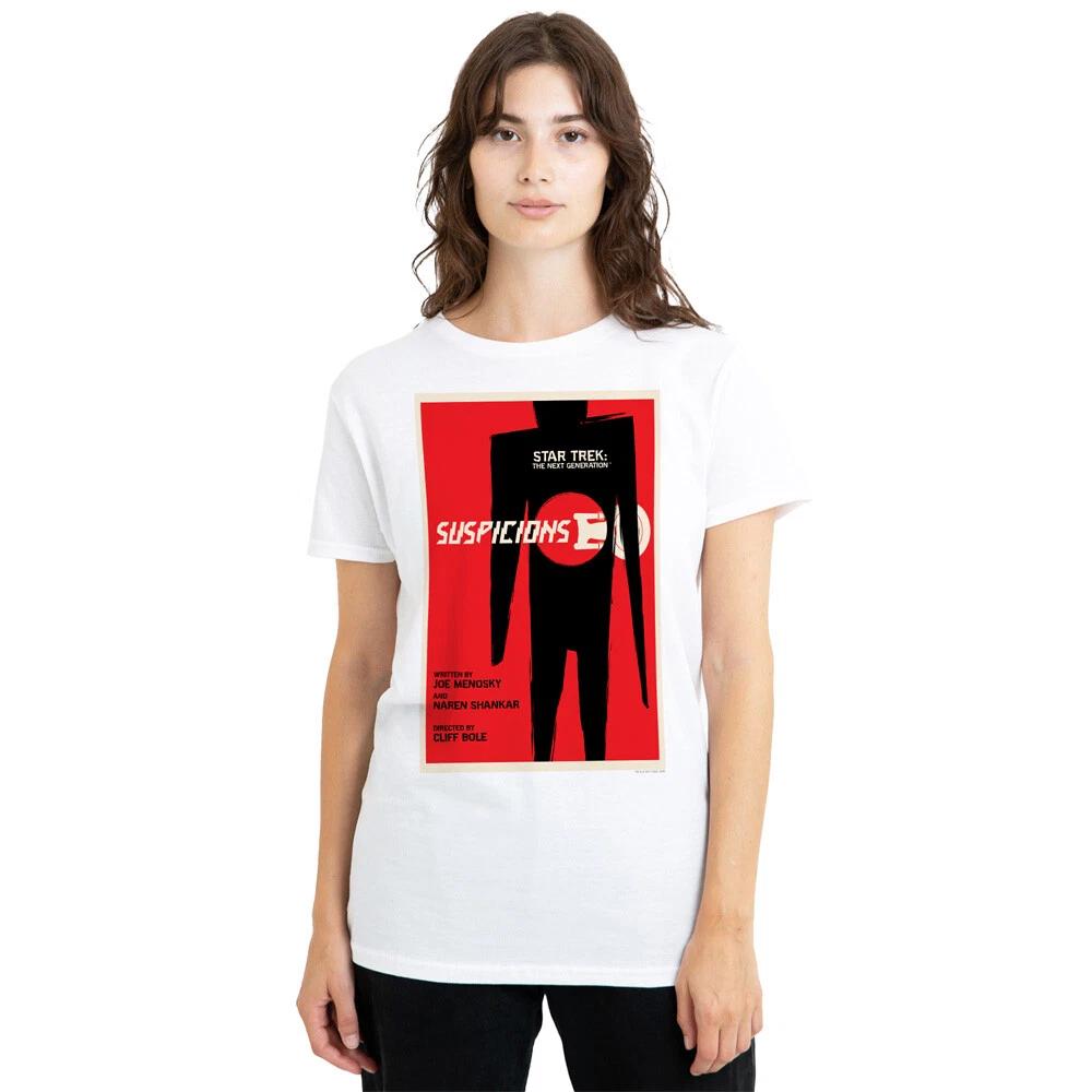 Star Trek TNG Season 6 Episode 22 Ladies T-Shirt S-2XL, White 2XL