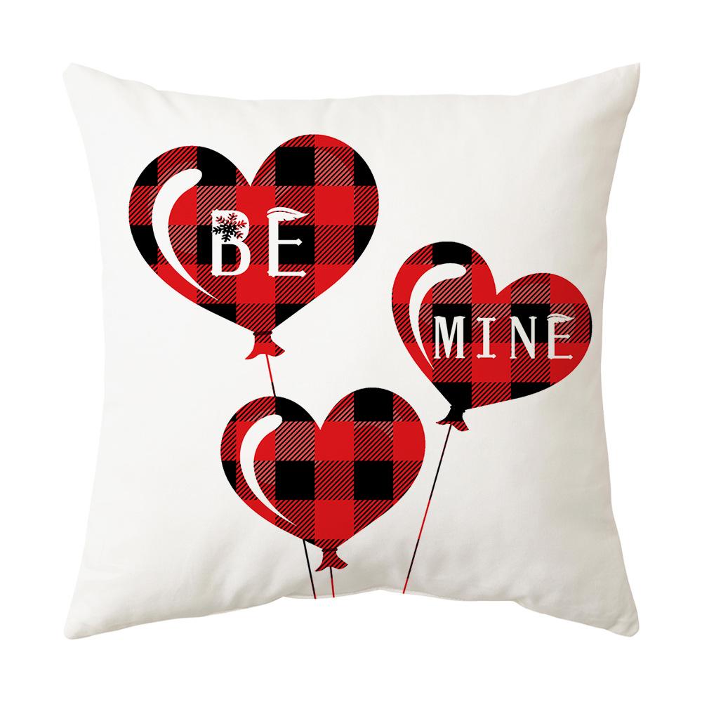 New Valentine's Day Pillow Cover Love Holiday Gift Pillow Home Cushion Cushion Cover