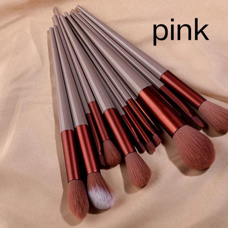 1Pack (13PCS) Makeup Brush Set Make Up Concealer Brush Blush Powder Brush Eye Shadow Highlighter Foundation Brush Cosmetic Beauty Tools