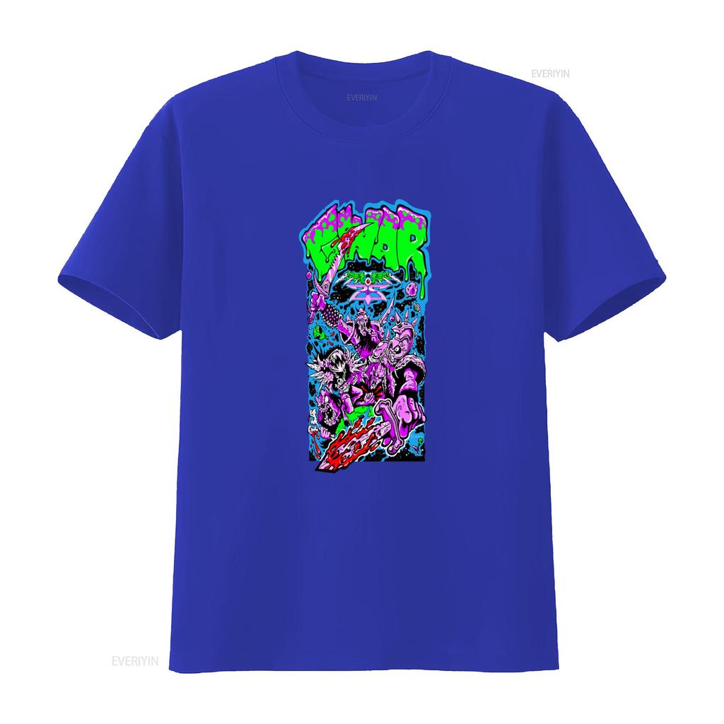 New Gwar Cotton T Shirt Black for All Sizes Punk Rock Band Design Vintage Washed Slightly Versatile Stretched Soft Streetwear