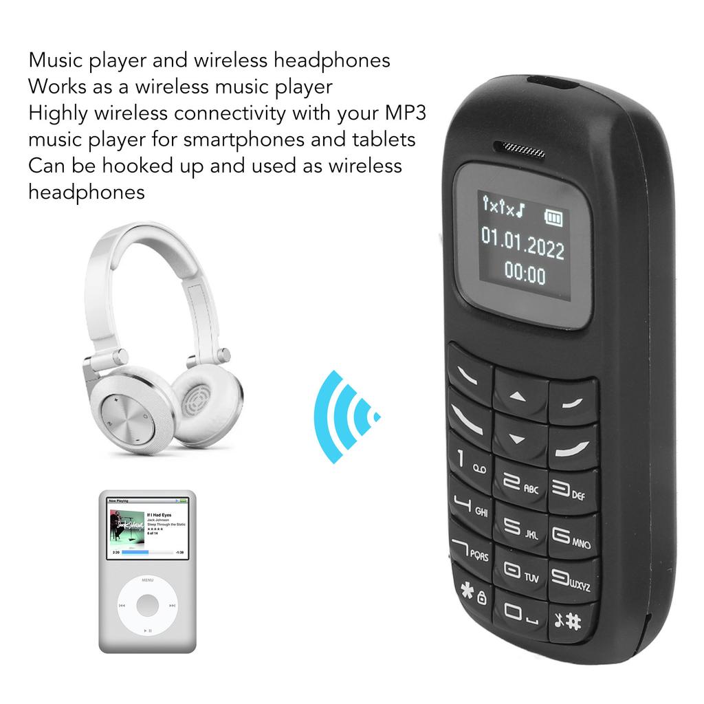 Cell Phone Dual SIM Card Dual Standby Large Buttons Music Player Unlocked Mobile Phone for Elderly People Students