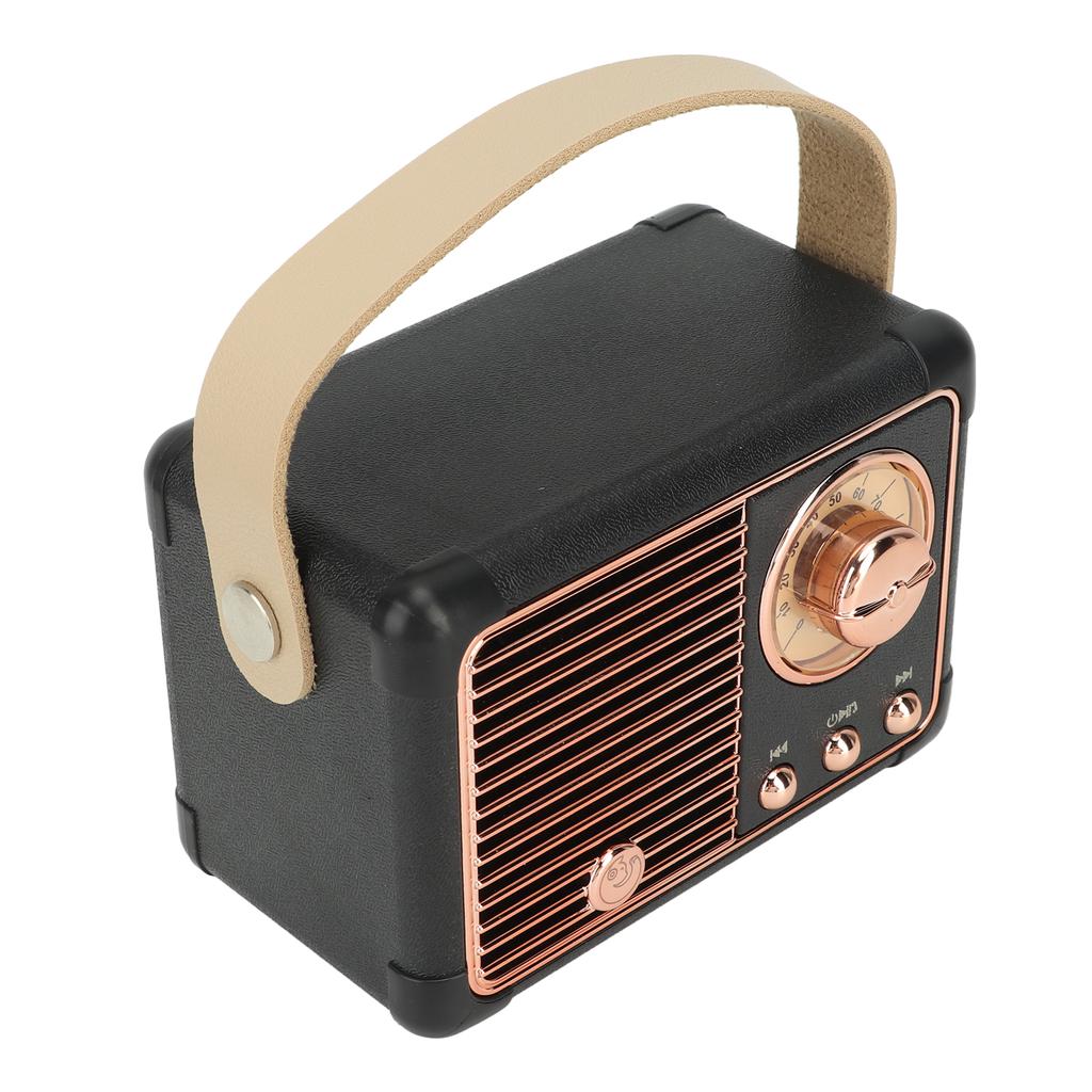 Retro Bluetooth Speaker Vintage Decor Old Fashion Style Mini Portable Wireless Speaker for Kitchen