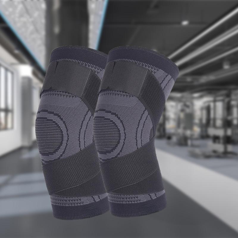 Unisex Sports Knee Protector Meniscus Wrap Compression Bandage Knee Pad for Cycling