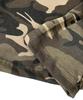 Camouflage 8 Henley Neck Hoodie ((Beige))