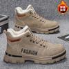 CM men's shoes fleece thickened warm cotton shoes new winter sports non-slip Martin labor insurance shoes