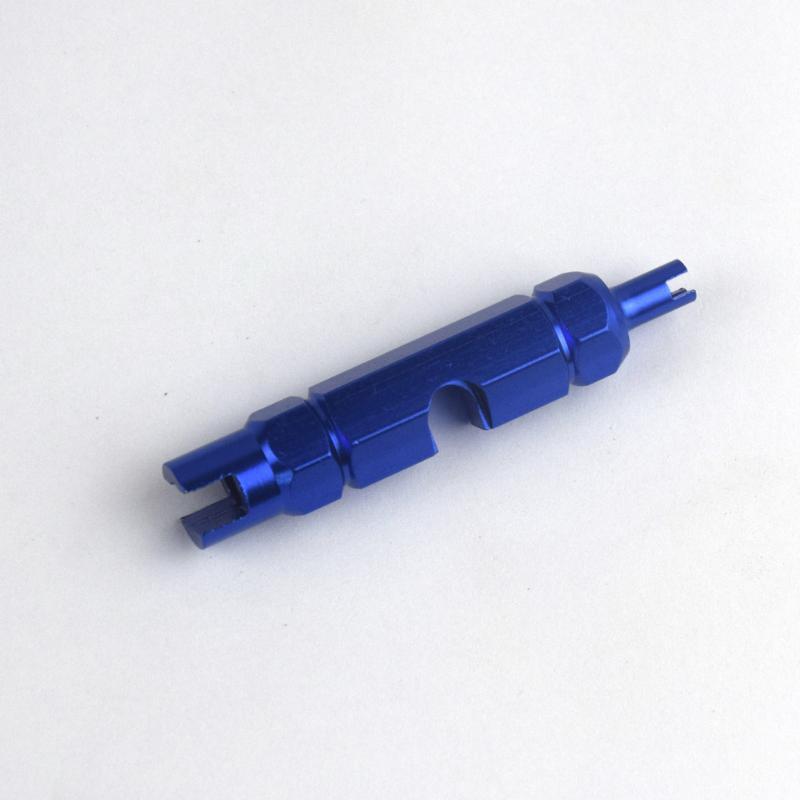 Portable 3-in-1 Bike Valve Core Remover 1Pcs Multifunctional Wrench Spanner Tool for Cross-country Cycling Trip Tire Repair