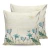 Cushion Cover Pink Flower Rose Vintage Throw Pillow Cover Sofa Car Home Decoration Pillow Cover