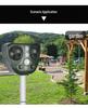 Solar Multi-functional Ultrasonic Pest Repeller for Dogs, Cats, Birds, and Insects with Strobe Light