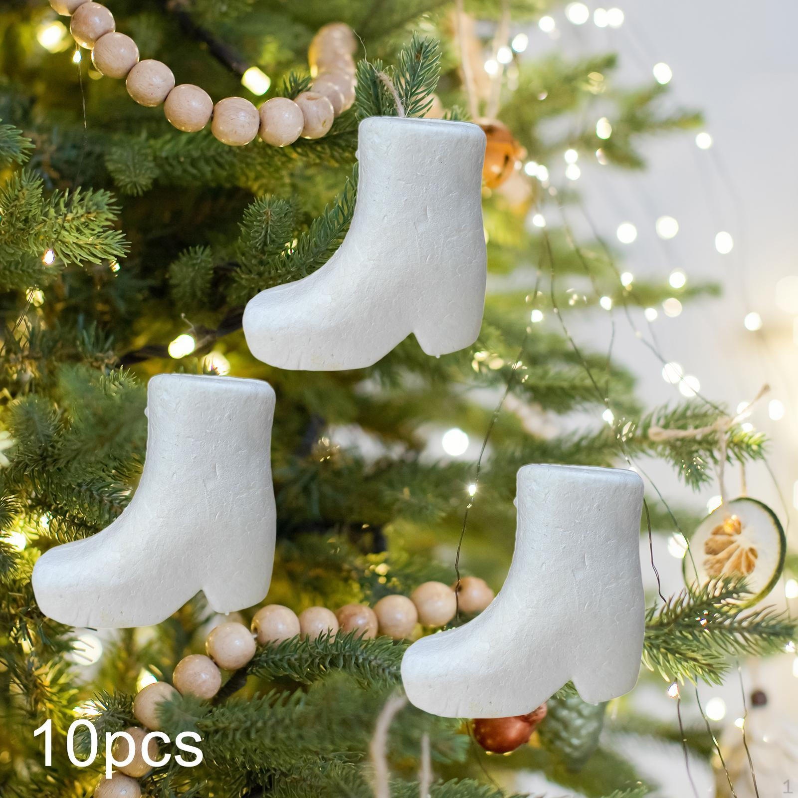 

10 шт. Рождественский орнамент елка подвеска многоцелевое украшение ручной работы подвеска