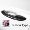For Hyundai Tucson NX4 2021-2025 Touch / Button Version Exterior Carbon Fiber Bright Black Style Outer Door Handle Cover Trim