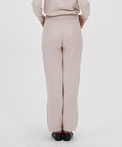 210EDIT Women'S Fluffy Straight Pants_Zd4Sp540_Otm