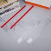 M&G A4 Transparent PP Zipper File Bags