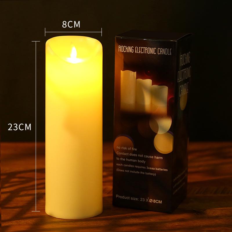 Cross-Border LED Candle Lights for Home, Weddings, and National Day Decor