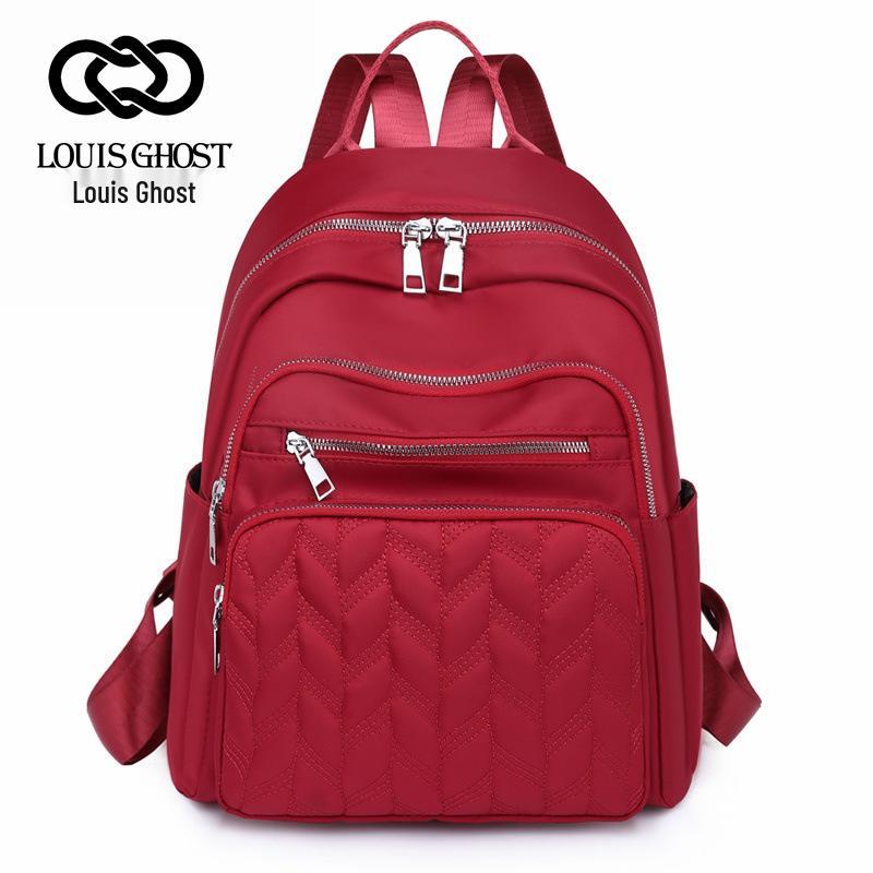 2025 Casual Korean-Style Women's Oxford Backpack - Fashionable, Simple, Urban Commute, and Travel-Friendly