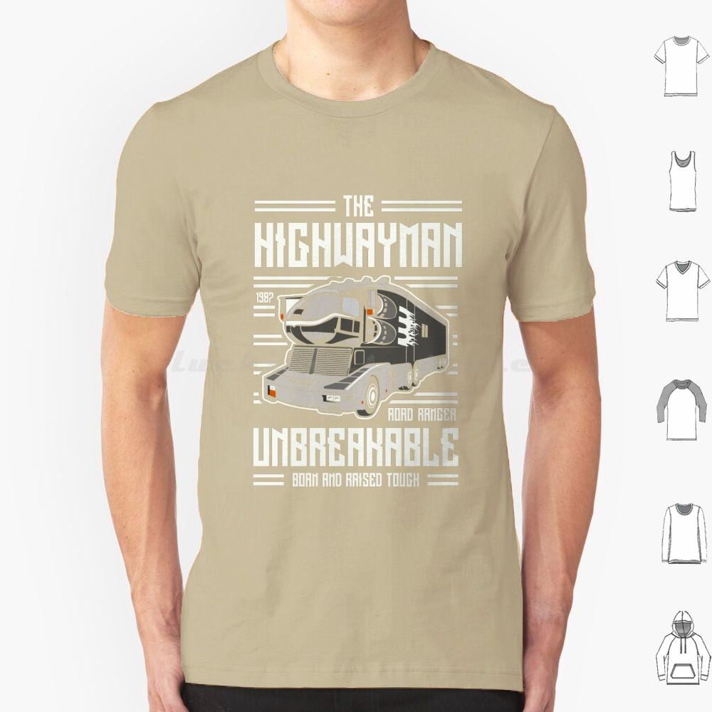 The Highwayman T Shirt Cotton Men Women DIY Print Highway Man Truck Car Rider Tv Show 1980 Usa American Geek Hero Superhero