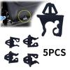 Hood Bonnet Clips Plastic Prop Stay Black Clip Clamp