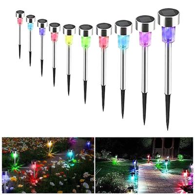 Outdoor Solar Lights Garden Lights Solar Powered Lamp Waterproof Landscape Lighting Pathway Yard Lawn Lantern Garden Decoration