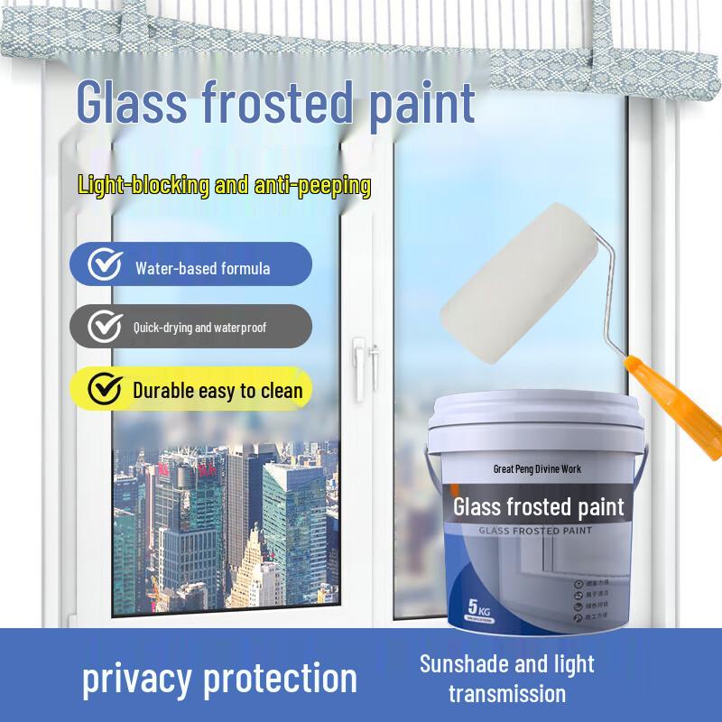 Fast-Drying Frosted Glass Privacy Paint