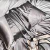 [2pcs Mulberry Silk Pillowcases] 2pcs Mulberry Silk Pillowcases, Luxurious 25 Momme Satin Weave, Hypoallergenic Solid Color with Envelope Closure