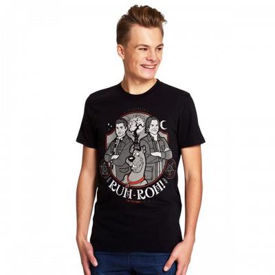 Supernatural Unisex Adult Ruh Roh T-Shirt