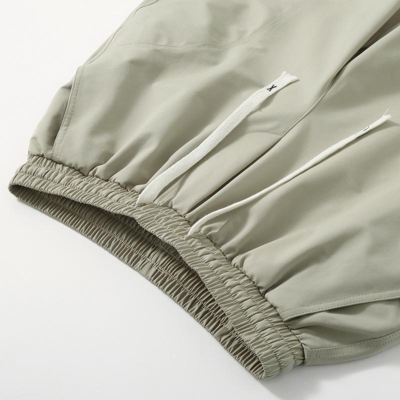 Men's Quick Dry Casual Shorts, Elastic Waist Drawstring Summer Beach Shorts (L-5XL)