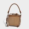 Hand Woven Bucket Bag, Women's New Fashionable Handbag, Vacation Beach Bag, Single Shoulder Women's Bag