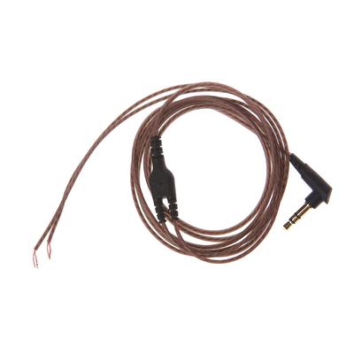 Nuovo cavo audio per cuffie jack a 3 poli con nucleo OFC da 3,5 mm Cavo di manutenzione per auricolari fai-da-te
