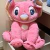45cm Lovely Sitting Stitch Plush Toy Gentle Huggable Plushies Stuffed Angel Doll Cartoon Movie Figure Pillow Sofa Bed Home Decor
