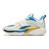 Anta Kai 1 Playoffs Home (GS) Kids Sneakers White Blue Dark-Blue 312431199-2