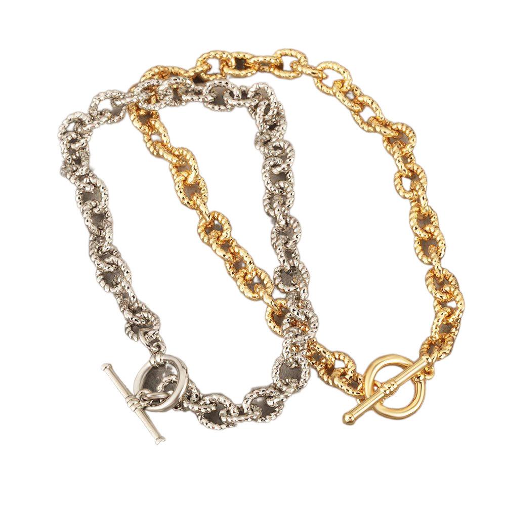 Trendy Women's Classic All-match Bracelet Light Luxury Round Ring Pull-out Bracelet