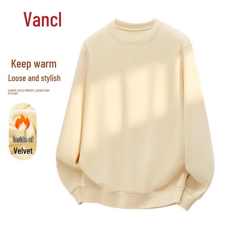 VANCL Men's Round Neck Pullover Sweatshirt