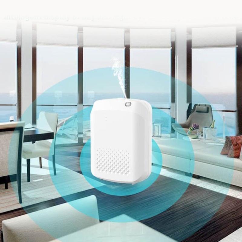 400ml Smart Bluetooth Fragrance Machine Electric Aroma Essential Oil Diffuser For Home Hotel 100-240V White UK Plug