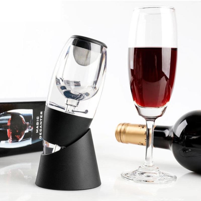 Ortable Red Wine Decanter, Bernoulli Air Magic Aerator, White Wine, Whisky, Quick, Equipment, Bar Accessories