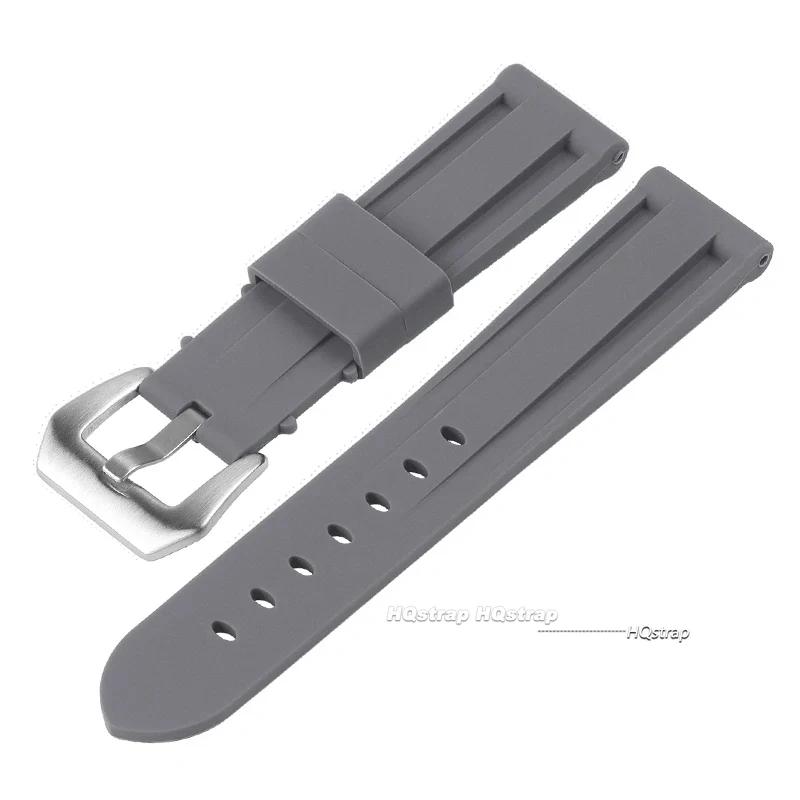 20mm 22mm 24mm 26mm Silikonarmband für Panerai Herren Damen Gummi Sportarmband für Omega Universelles Ersatz-Armband