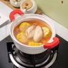 Anti-Scald Non Stick For Frying Cast Iron Skillet Pan Pot Handle Protectors Silicone Lid Pot Handle Cover Insulation Clips