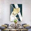 No Framed Abstract Ginkgo Gold Leaf Canvas Painting Wall Art Pictures for Living Room Bedroom Wall Home Poster